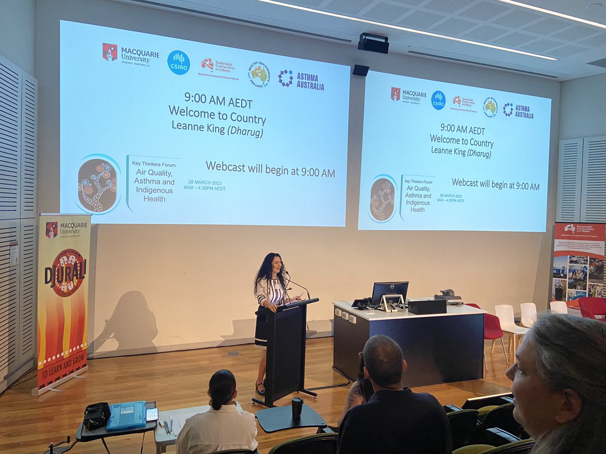DjuraliHR's tweet photo. Great to be at the Key Thinkers Forum about Aboriginal asthma and air quality @Macquarie_Uni @johncskinner1 @Boe50R @CSIRO @AsthmaAustralia https://t.co/c3MTnbH1H4