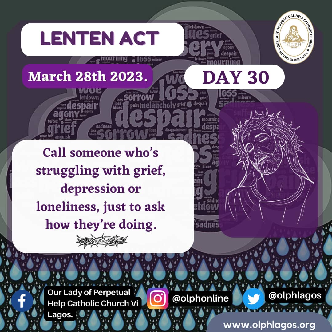 olphlagos's tweet photo. "Darkness can only be scattered by light, hatred can only be conquered by love." -St Pope John Paul II
#Lentenact #lent2023 #Catholic #olphvilagos #abstenance #Catholicpractice https://t.co/EQAU1dSKTG