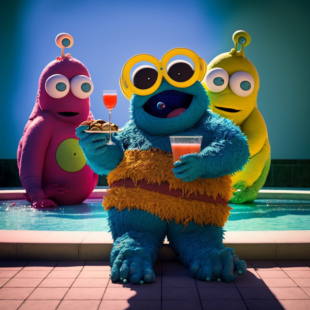 CameronSikes's tweet photo. POOL PARTY!! PT 2💦 #MultiverseTV
https://t.co/6oCuSYQ5tN
#NFT #NFTs #AIART #MIDJOURNEY #MIDJOURNEYAI #DALLE #CHATGPT
#rarible #opensea #eth #NFTcommunity
#NFTdrop #AIartcommunity #midjourneyv5 #stablediffusion #scifi #AIArtists #generativeart #aiartdaily #Ai https://t.co/WuLsTouPap