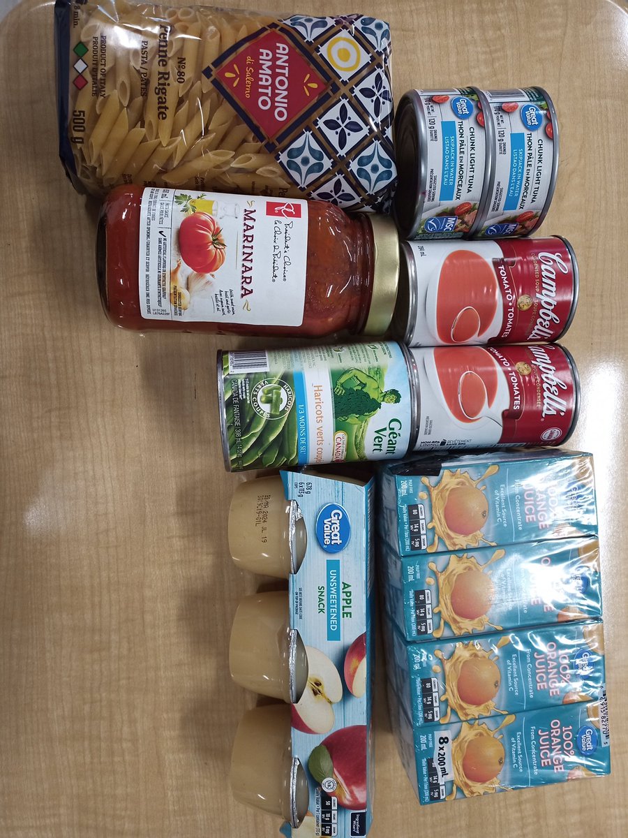 ArcandjMs's tweet photo. Thank you to @DDWClarke for the wonderful contribution to my #30daysofFood campaign. This will go straight to the shelves and put into the community.
Did you know supply from the many organisations in Oakville only meets 19% of the projected needs? @ddwhdsb https://t.co/aO4Pj3FDY1