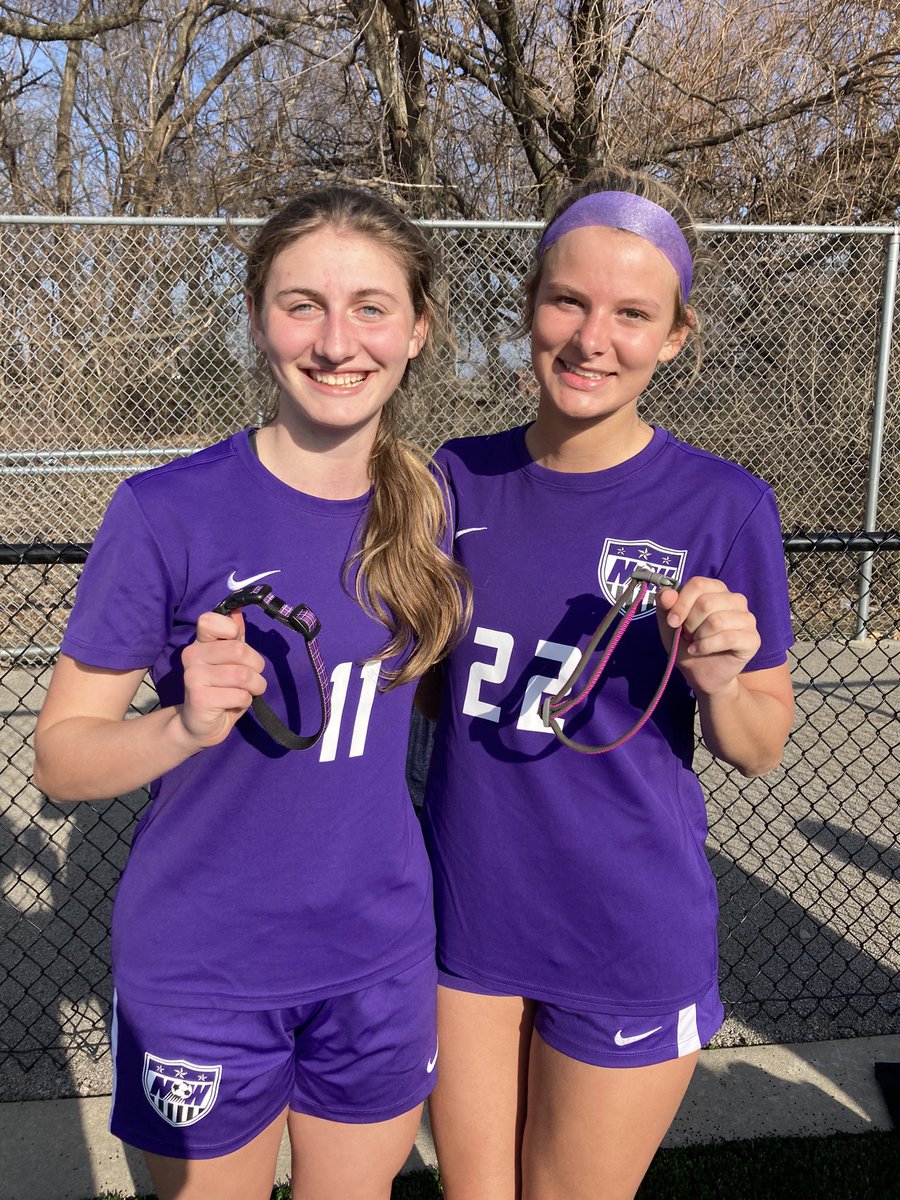 Collar winners today are Stasha and Emily! Game Wednesday at 5:30 against SMEast!
