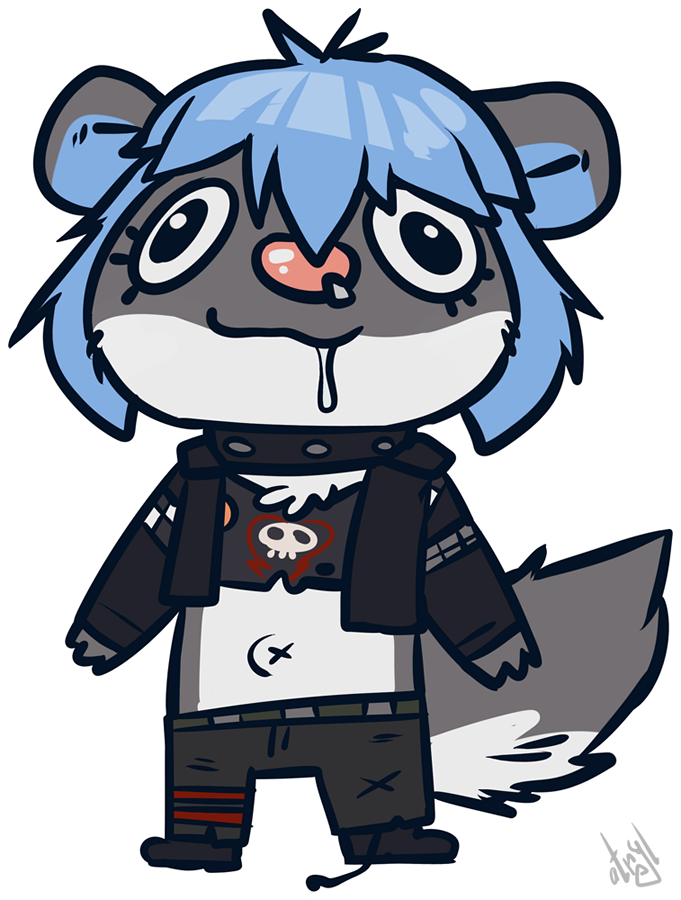 Coco
Commission for @Cocopufferu 
--------------                
patreon.com/atryl / ko-fi.com/atrylart