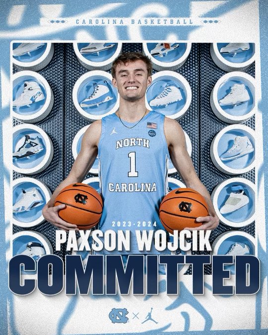paxsonwojcik's tweet image. Couldn’t be more excited to be a Tar Heel! 🐏 #CarolinaFamily