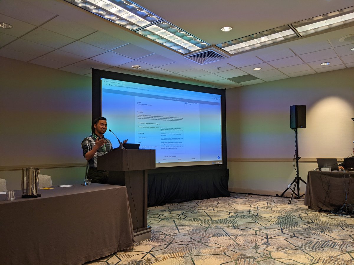DrAndyHong's tweet photo. Last day last session, but still great turnout! You guys rock! By the way, the photo is Chelsie presenting her wonderful work. #AAG2023 https://t.co/tGjvxvY4RG