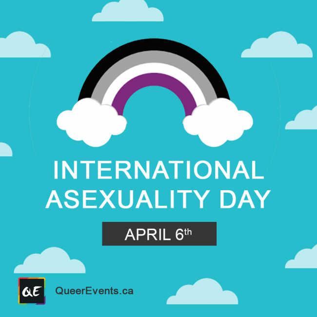 DLCsd57's tweet photo. International Asexuality Day is next week: April 6th! Worldwide campaign promoting the ace umbrella, including demisexual, grey-asexual, and other ace identities. Learn more here: https://t.co/eH0iCdMhqC @SD57_SOGI @SD57PG https://t.co/B5PfvnTgtK