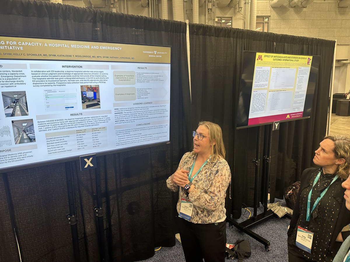 Sunil Kripalani, MD, MSc (@kripalani_sunil) on Twitter photo .@VUMCHospitalMed is representing at #SHMConverge2023 ! Drs. Allison Schwall and Kelly Sponsler sharing impact of hospitalist / ED collab to ⬇️ avoidable admissions. @VUMC_Medicine <a href="/VUMC_EMR/">VUMC Emergency Medicine Research</a> <a href="/kctwooly/">Kate Wooldridge</a> <a href="/SocietyHospMed/">Society of Hospital Medicine</a> .@VUMCHospitalMed is representing at #SHMConverge2023 ! Drs. Allison Schwall and Kelly Sponsler sharing impact of hospitalist / ED collab to ⬇️ avoidable admissions. @VUMC_Medicine <a href="/VUMC_EMR/">VUMC Emergency Medicine Research</a> <a href="/kctwooly/">Kate Wooldridge</a> <a href="/SocietyHospMed/">Society of Hospital Medicine</a>