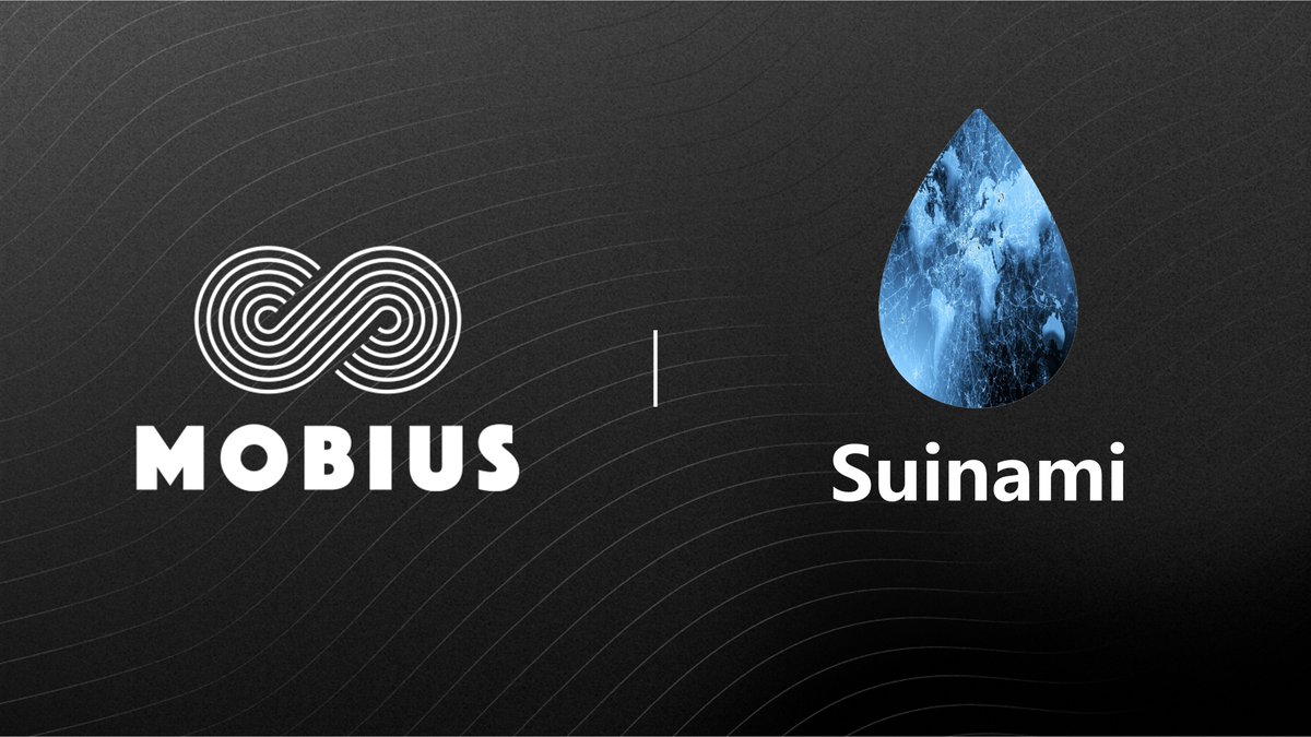We've teamed up with 
@Suinami_NFT 
 to offer 50 WL (Free Mint) spots of Suinami NFT to our #Suinami community!

To enter:
🙆‍♀️ Follow <a href="/mobius_market/">Mobius</a>  &amp; @Suinami_NFT
💙 Like &amp; RT this post
🤩 Tag 3 friends

Winners announced in 24 hours