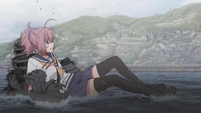 「艦これ」いつかあの海で　8話（終）のぽにて①#艦これ #いつかあの海で #ポニーテール #ポニテ #Pferdesch