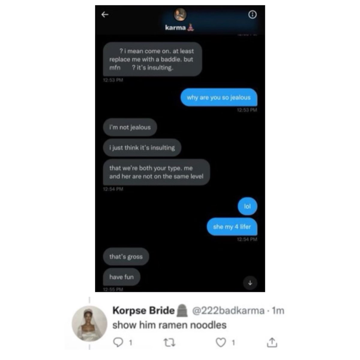 that’s funny cause