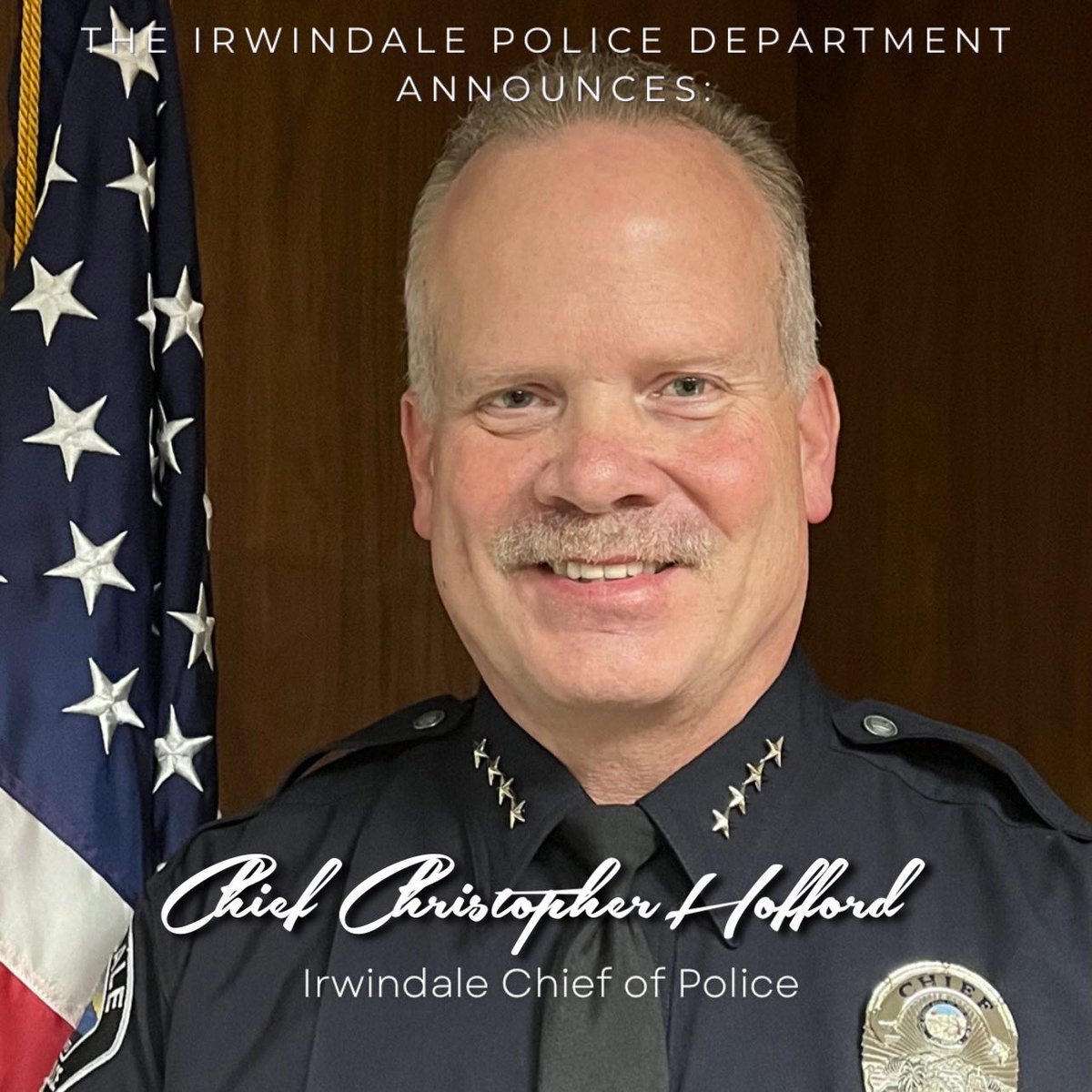 Irwindale Police Department on Twitter "The city of Irwindale has appointed Christopher Hofford