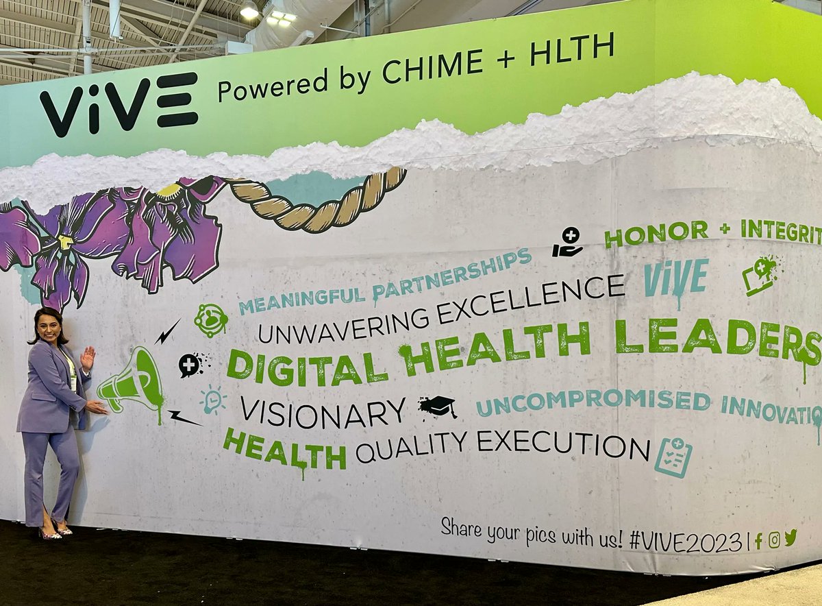 Having a great time @theviveevent! #techquity is the next frontier in #medicine. We need passionate diverse leaders to lead this. Who’s with me? #vive2023 @SaludConTech  #medstudents #premeds #doctors #vive2023 #techquity #digitalhealthequity #saludcontech #lche