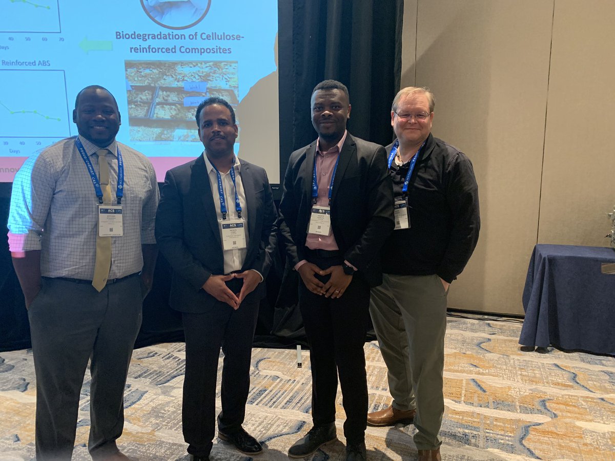 <a href="/UAChemistry/">Alabama Chemistry</a> PhDs past and present here at #ACS2023