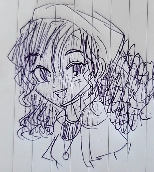 自己流エイプリル💛落書き
黄色いバンダナを頭に巻いてるんです。 