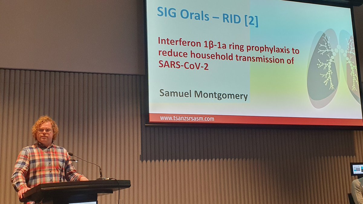 ReanneHo's tweet photo. A cell biologist presenting clinical data? @samueltmont you did great sharing the work being done at the @WalyanCentre #TSANZSRS2023 https://t.co/D93aP4jccE