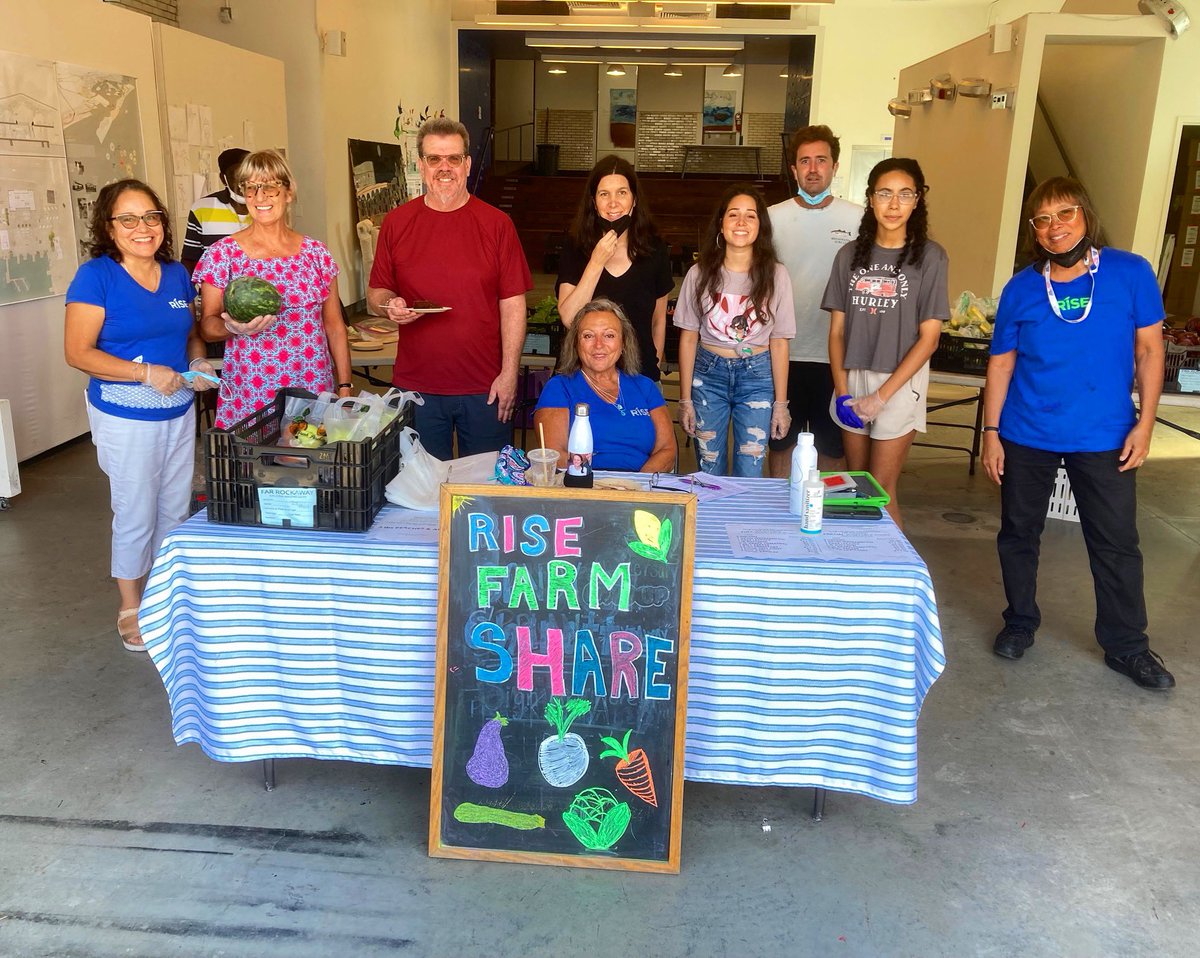 RISE Farm Share registration is now open!

Farm Share is a 24-week subscription for locally grown vegetables. Sign up ahead of time to receive a share of fresh produce each week.

Distribution takes place weekly, from June 7-Nov 15.

Sign up here! riserockaway.org/rise/programs/…