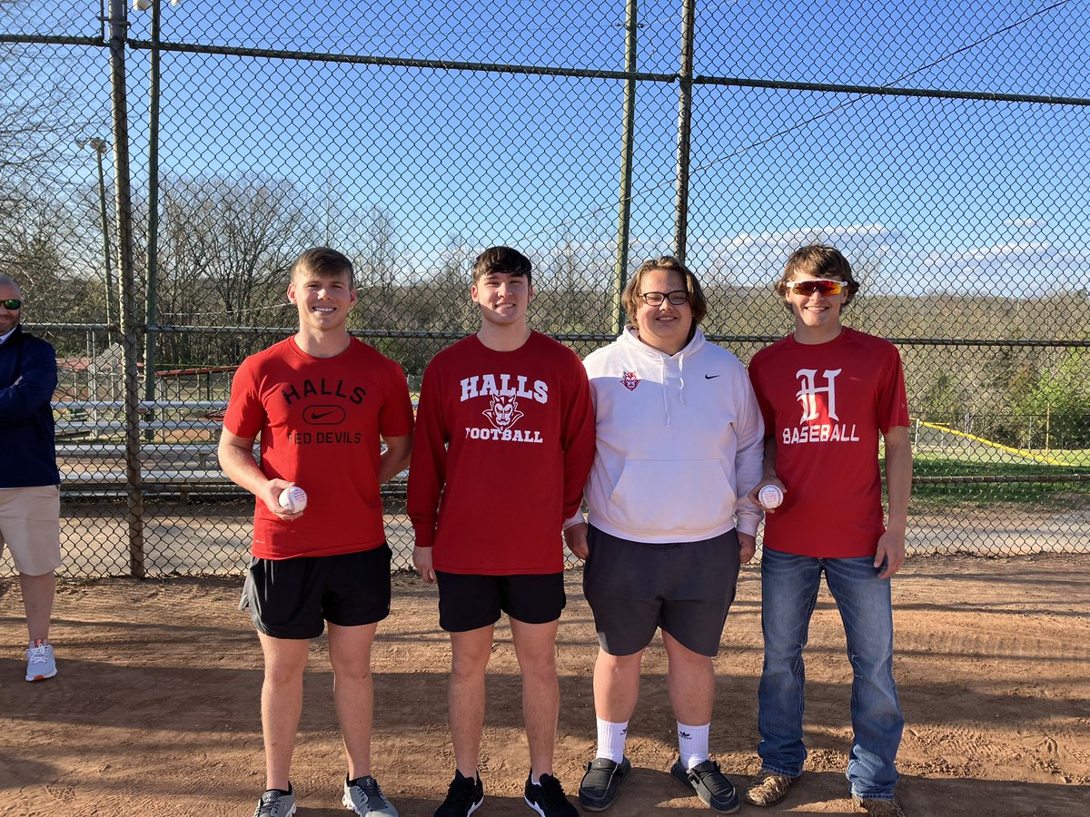 Congratulations to the Chris Newsom Scholarship winners. Four very deserving young men