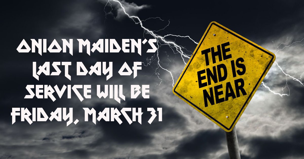 The final day of regular service will be this Friday. We’re going to try and keep all of the menu items stocked, but we’re likely going to run out of stuff. Love yinz! Thanks for hanging out with us. Coke join the insanity for the last few days!