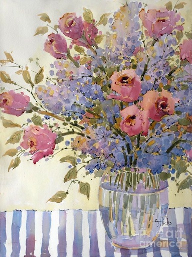 SDKHunter's tweet image. Joyce Hicks #art #flowers