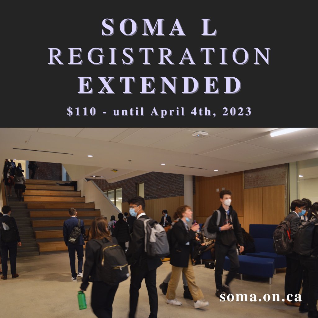 We're so excited to welcome you all to #SOMA50!