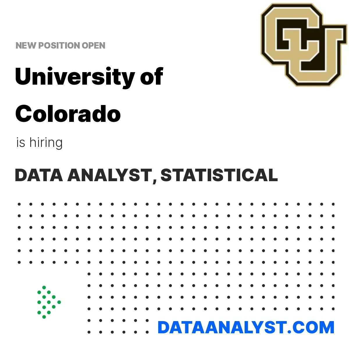 on Twitter "University of Colorado is hiring a Data