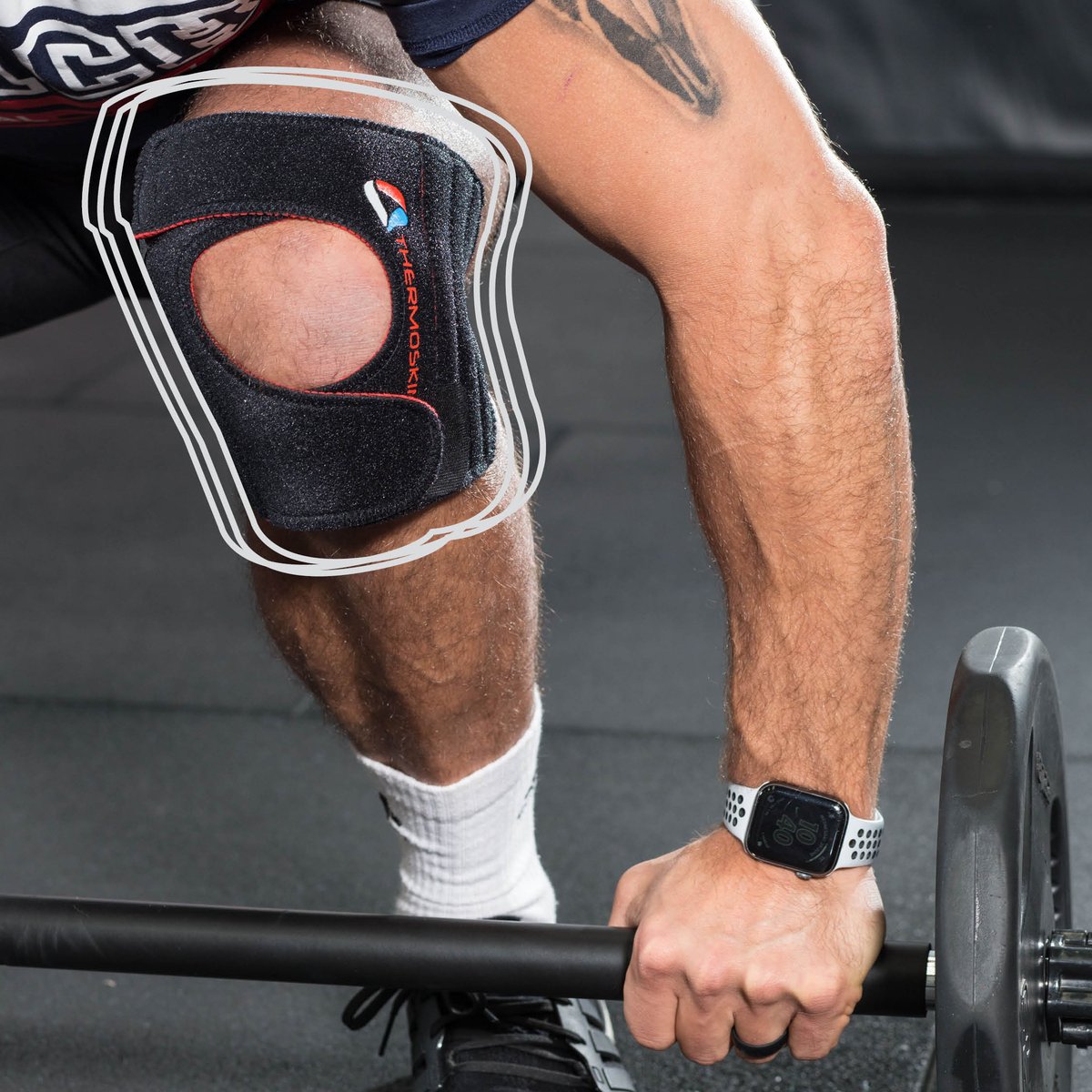 Let our Sports Knee Stabiliser take the weight so you can continue hitting those PB’s. 

#lifeunstoppable