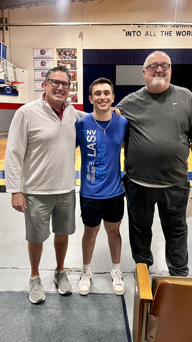 After a great visit with Coach <a href="/BubbaJennings2/">Bubba Jennings</a> and Coach <a href="/StarnesTony/">Tony Starnes</a>, I am blessed to receive an offer from <a href="/ABUest1939/">Arlington Baptist University</a> to play college basketball.