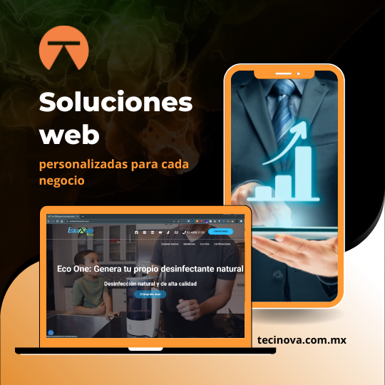 tecinovadmx's tweet photo. En Tecinova ofrecemos Soluciones web personalizadas para cada negocio. Cuéntanos tus necesidades y te ayudaremos a encontrar la mejor estrategia digital para ti. #MarketingDigital #TecinovaSolucionesWeb #EstrategiaDigital #NegocioLocal #SEO https://t.co/3OtHoT87du