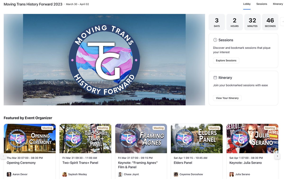 TransArchives's tweet image. Hi #MTHF23!

If you&apos;ve registered for the conference, you have received an email about how to join the online conference lobby.   It&apos;s really slick!  

See you soon,
Conference Organizers

#uvic #yyj