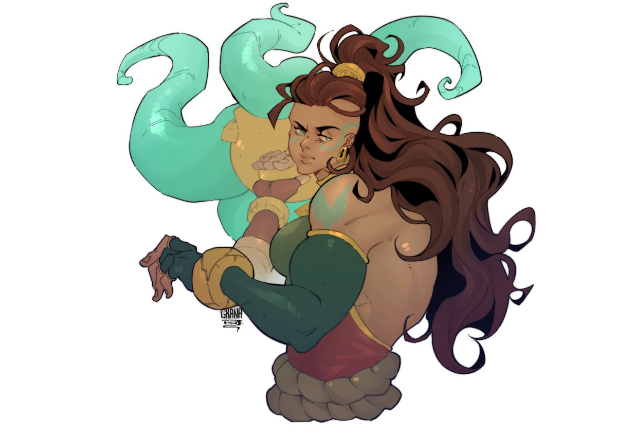 League of Legends - Illaoi sketch by JustynaDura on DeviantArt