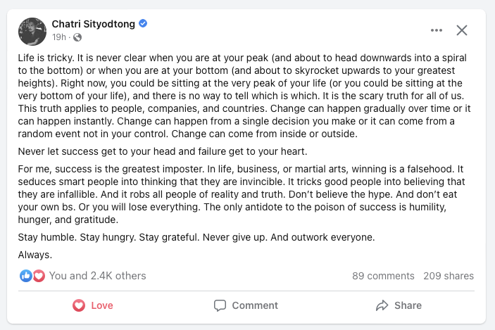 doubleyouJ's tweet photo. Stay humble. Stay hungry. Stay Grateful. https://t.co/ANx8IEACOM