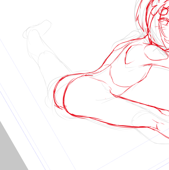 つまりこう…足の角度がね… 