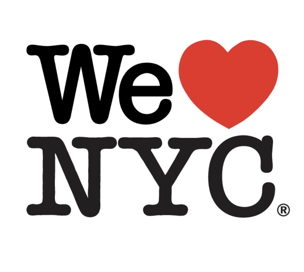 langloislane's tweet photo. Which is better? (Hint: one of them is the official new #NYC tourism logo and the other is the one independent artist Ryan McGinnis created because everyone hated the official one.) https://t.co/WYyyJehQzS https://t.co/lR11hrhXnV
