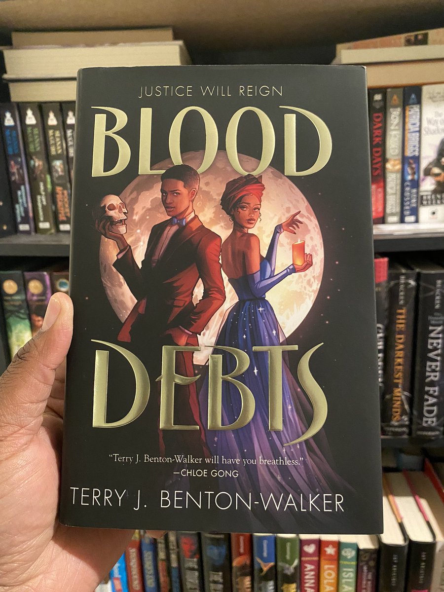 My homie <a href="/tjbentonwalker/">Terry J. Benton-Walker is over yonder🦋</a>’s debut novel, Blood Debts, drops next week. He’s about to usher in a wave of contemporary fantasy novels centered on young black and brown heroes. 

We love to see it! 🙌🏾