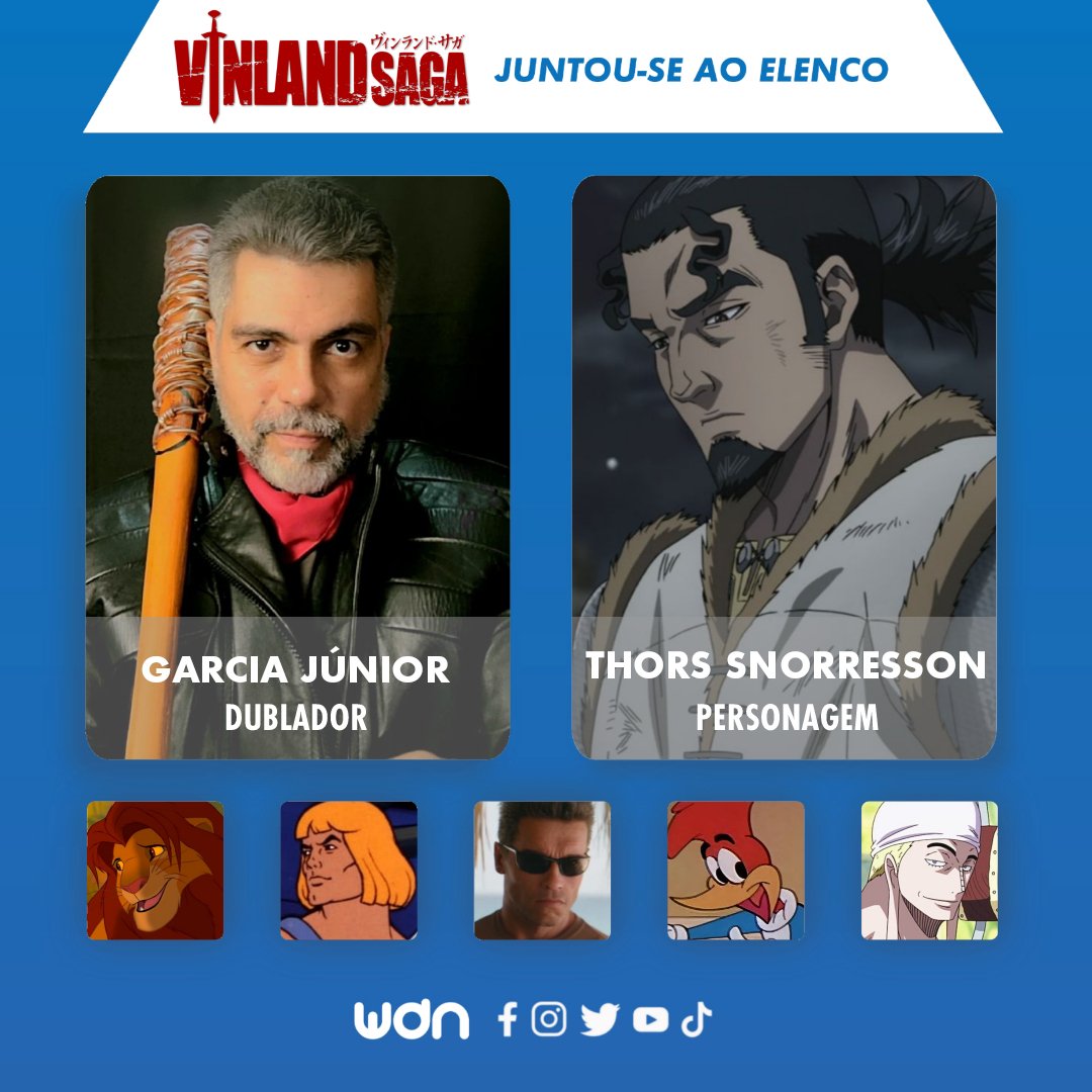 ESPECIAL: Conheça os personagens de VINLAND SAGA - Crunchyroll Notícias