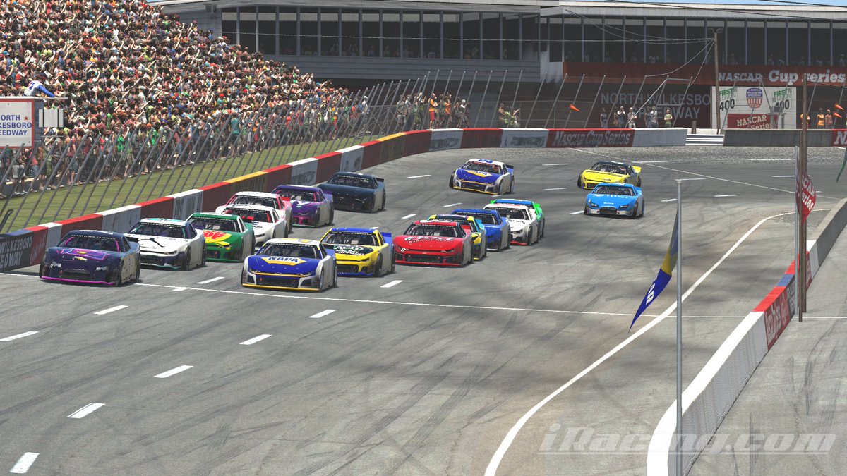 jrb5324's tweet image. Took the inaugural win in the @MNMRACIN series at North Wilksboro,one of the most races I’ve been apart of in a long time shout out to @S_Oberstadt3 and @hulkthemulk3 for putting it on and sorry @swansingracin for stealing another one from you #ShortTrackLife #NASCAR #iRacing