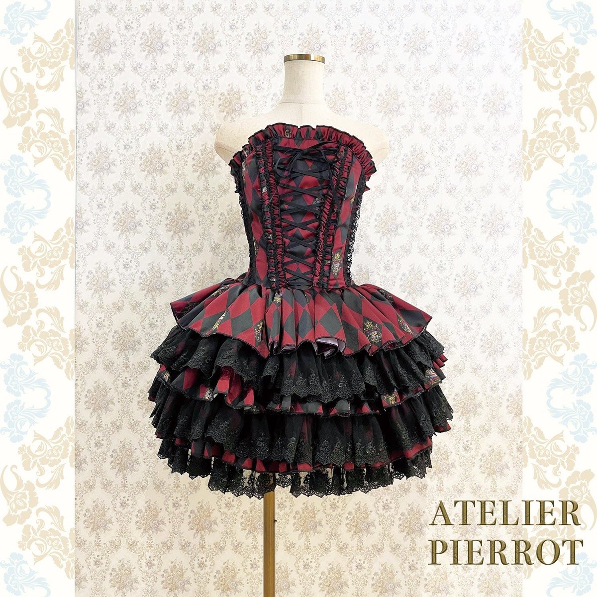 ATELIER-PIERROTの大人気アイテム・ミニコルセットワンピースが