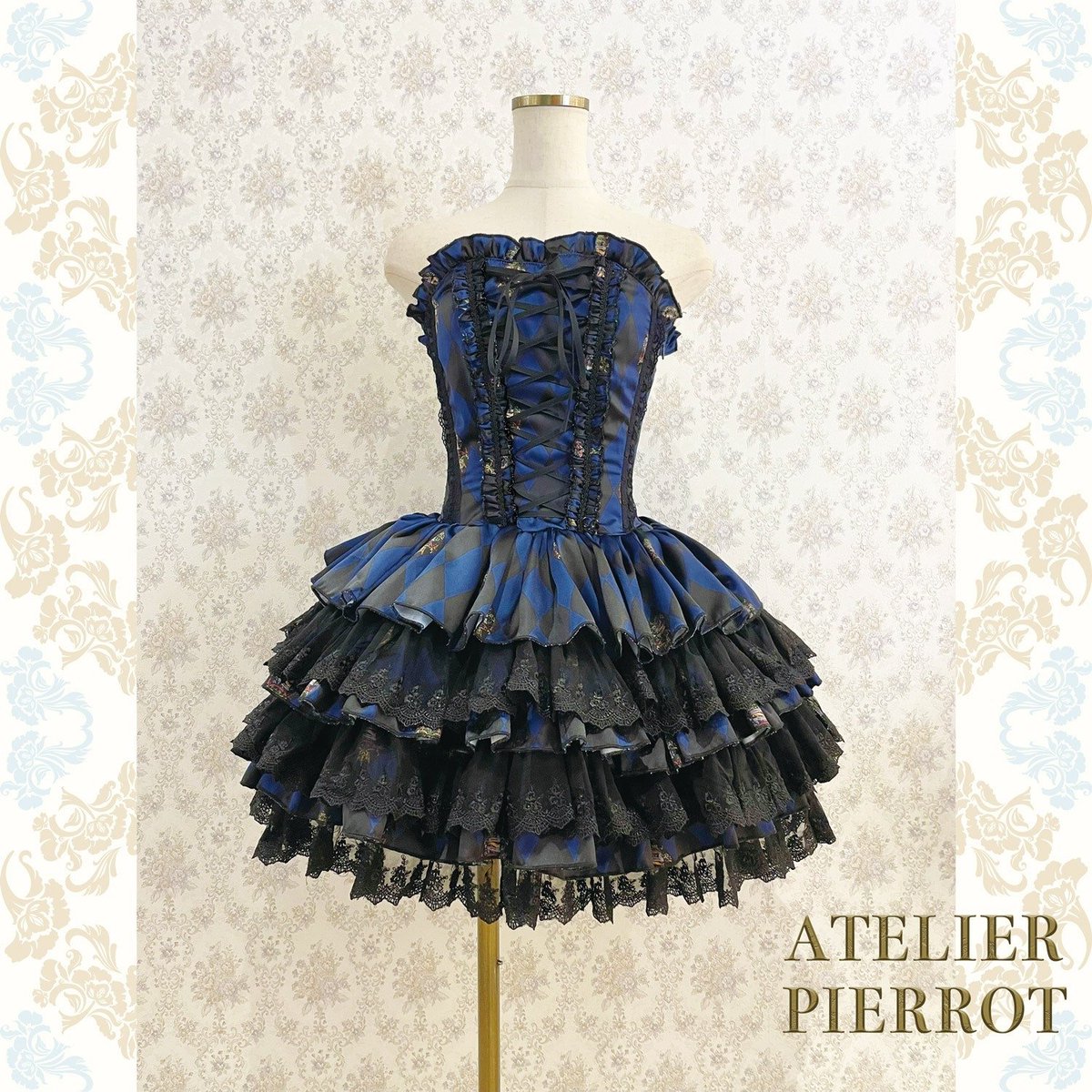 ATELIER-PIERROTの大人気アイテム・ミニコルセットワンピースが