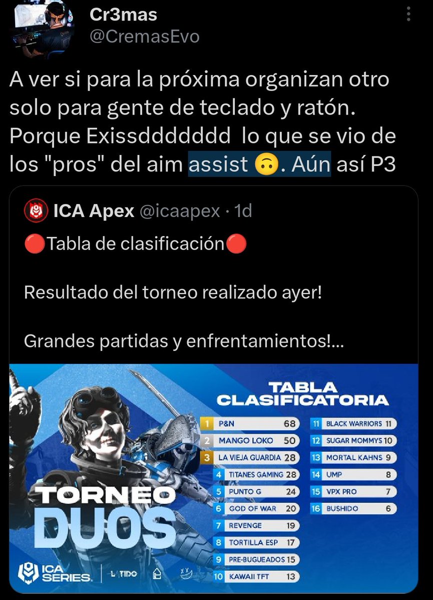 Sr_Delirium's tweet photo. Creo que esta vez te has pasado, Te diré lo que pienso en este hilo. @CremasEvo . https://t.co/GvKPb8vSPK
