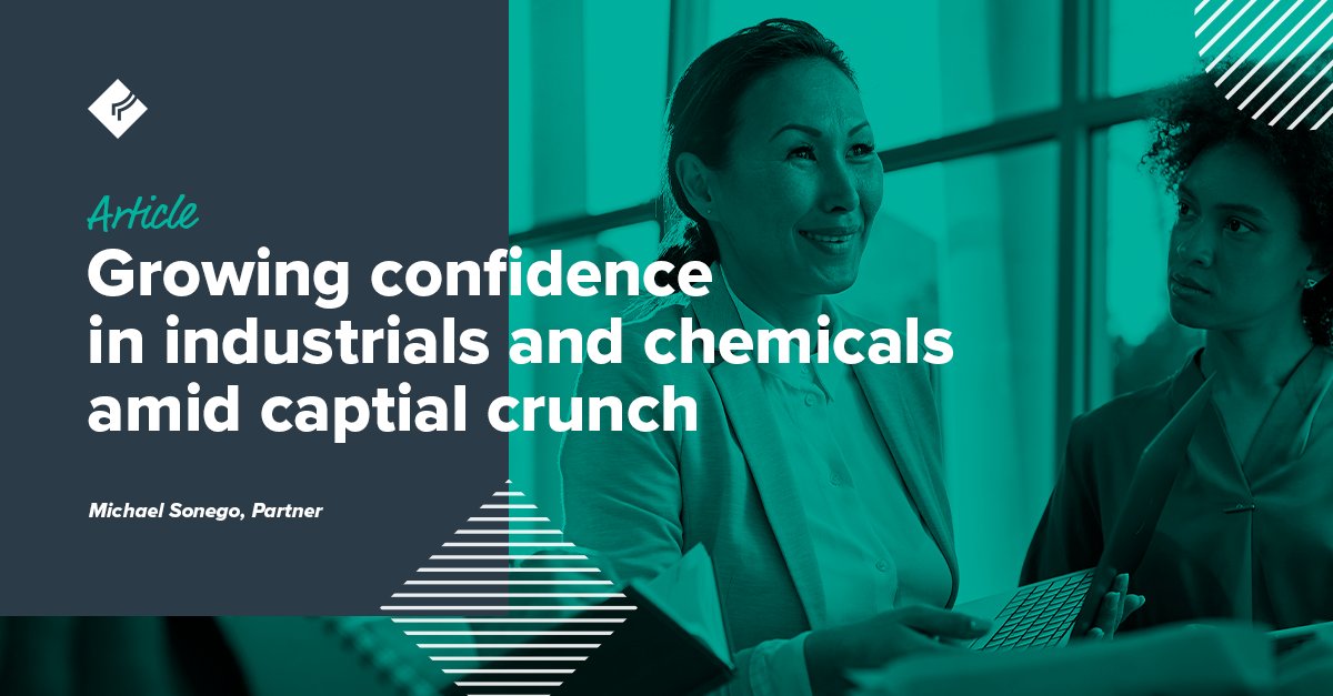 Despite challenging times, our Dealmakers report shows a growing confidence in industrials and chemicals. 

Melbourne Partner Michael Sonego breaks down the growth potential: 

pitcher.partners/capitalcrunch