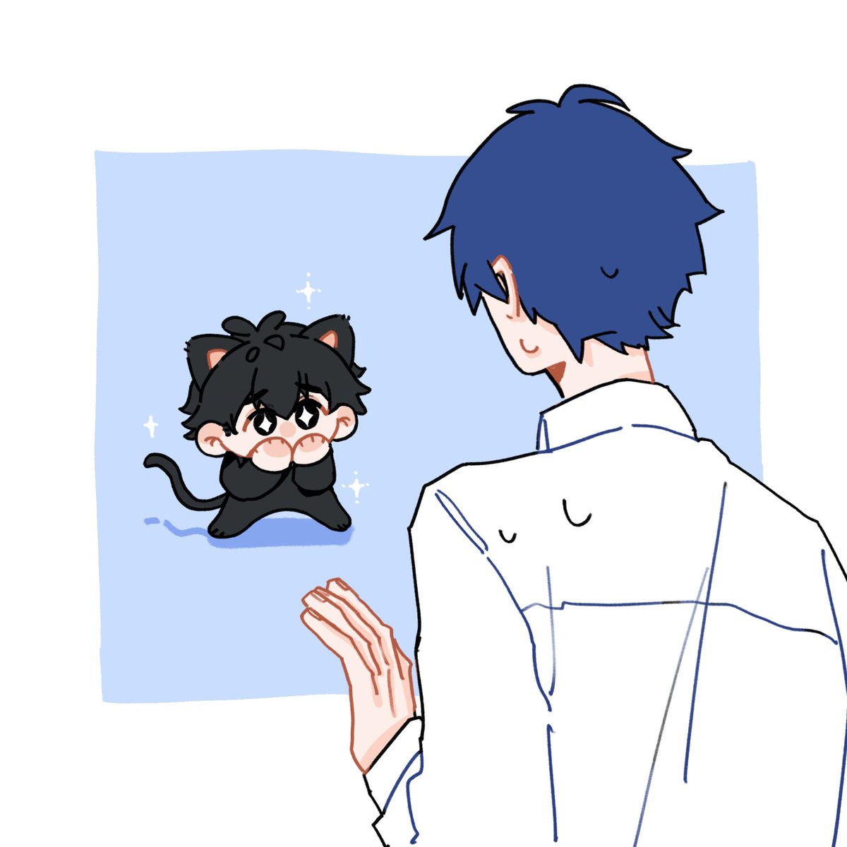 #PLAVE #플레이브
#예준 #Yejun #하민 #Hamin
非常可爱的小狗猫！！
