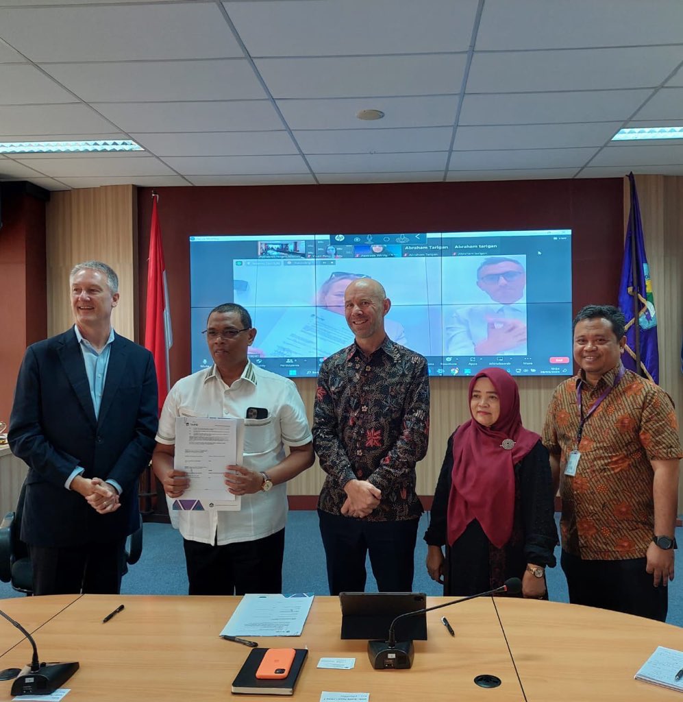 Excited to be a part of @tafensw and Medan Polytechnic MoU signing today! Another milestone for 🇮🇩🇦🇺 collaboration in the #education sector focusing on training the trainer and capacity building.