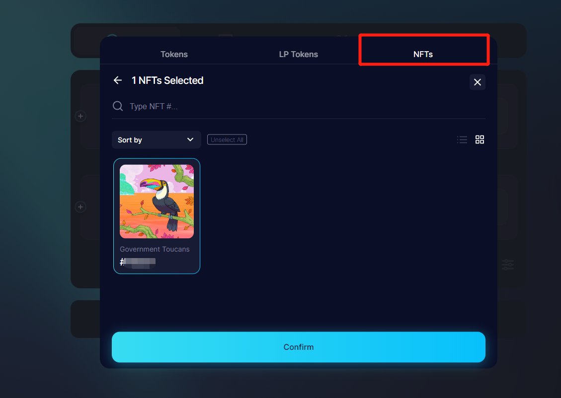 Airdrop0x0's tweet photo. 🚨@ShellProtocol  #Toucan NFT Wrap 现已上线

✅可以包裹 Toucan NFT 并开始赚取 Shell 积分

🔗传送门：https://t.co/CXV5z7AEdJ https://t.co/v6p3OoG1xE
