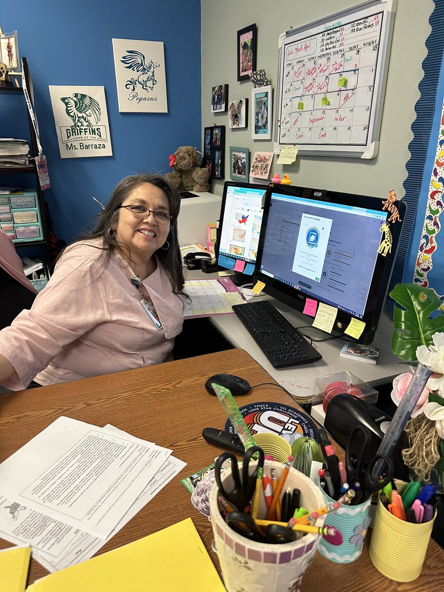 Cue the Confetti 🎉 Ms. Barraza earned her level 3 badge today in Assessment &amp; Formative Feedback! She was so excited to earn her badge that she asked for the confetti twice! Way to go!!!❤️ <a href="/LucyElizondo123/">Lucy Elizondo</a> <a href="/TheGriffins22/">Home of the Griffins</a> <a href="/engage_learning/">engage2learn</a> <a href="/dallasschools/">Dallas ISD</a>