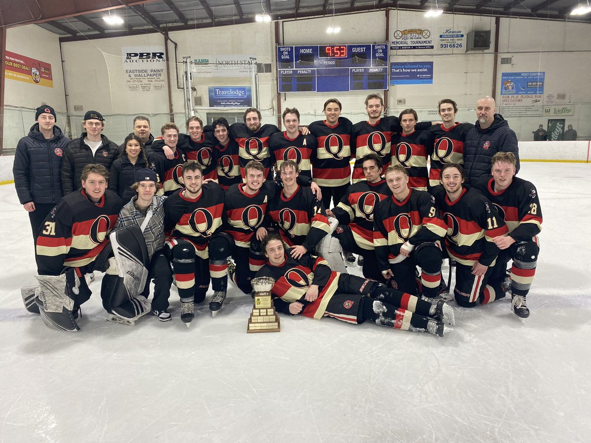 Back to back North Division Champs!🏆
Looking forward to a rematch of last years provincial finals.

Hats off to the Royals for a fantastic series