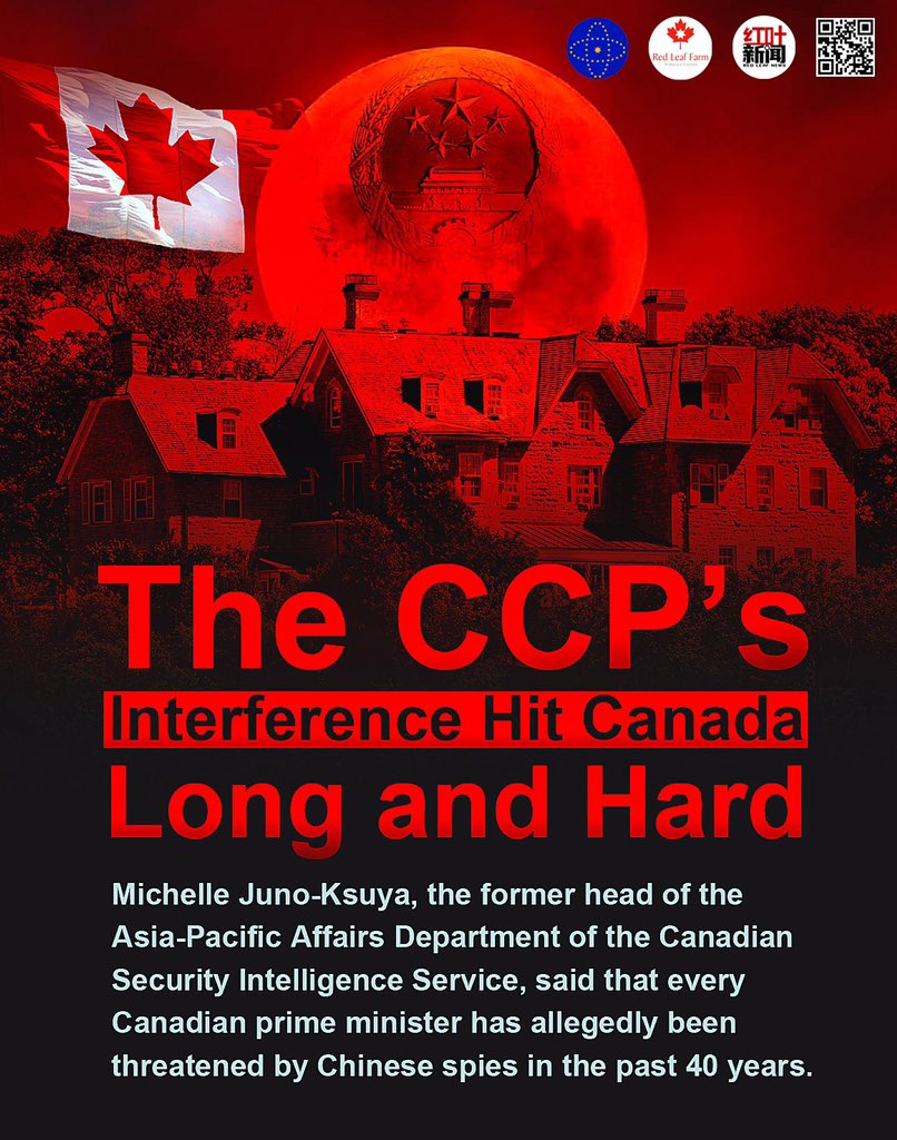 Gh71990625Gh's tweet image. The CCP's Interference Hit Canada Long and Hard
#CCPInterference
#Canada