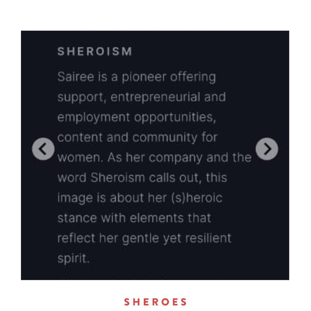 sheroes's tweet photo. Celebrating Sheroism 🙌

SHEROES-in-Chief @Sairee imagined through AI by @Razorpay on print &amp; digital!
Check here: https://t.co/ghTzdLJfh7

#TakeCharge #Entrepreneurship https://t.co/NGgr8PAW6l