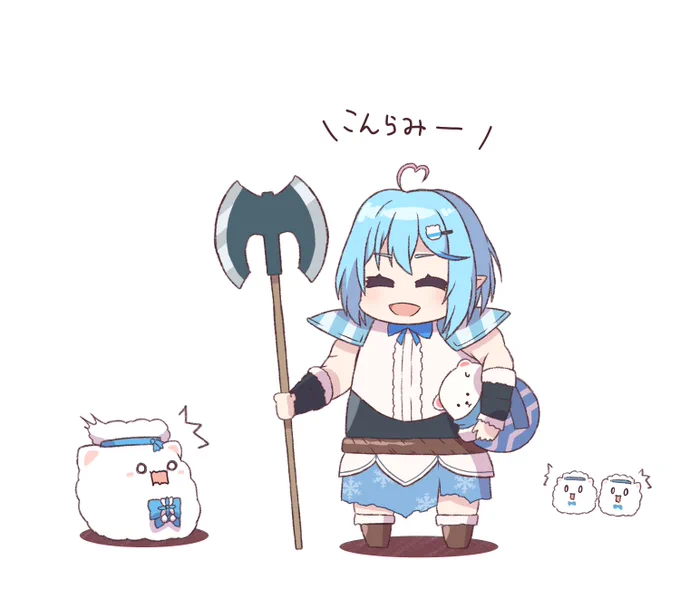 本当の姿をあらわしたラミィちゃん#LamyArt 