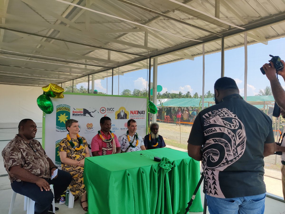 NATNAT PNG (@natnat_png) on Twitter photo Great to see the media interest in the new <a href="/pngimr/">PNG Institute of Medical Research</a> Belna Natnat Centre 🎥🎤🚦
<a href="/drmlaman/">Moses Laman</a> <a href="/ljr_leanne/">Leanne Robinson</a> Prof Willie Pomat <a href="/StephanKarl4/">Stephan Karl</a> & Leo Makita are doing a fab job explaining the background and significance of the Natnat Centre Great to see the media interest in the new <a href="/pngimr/">PNG Institute of Medical Research</a> Belna Natnat Centre 🎥🎤🚦
<a href="/drmlaman/">Moses Laman</a> <a href="/ljr_leanne/">Leanne Robinson</a> Prof Willie Pomat <a href="/StephanKarl4/">Stephan Karl</a> & Leo Makita are doing a fab job explaining the background and significance of the Natnat Centre