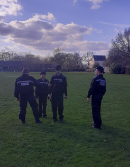 CadetsWMP's tweet photo. Concentrating on core Policing Functions... #3BE Cadets @qb_sch were also put through their paces last night with Drill &amp; Uniform checks🚨🚔👮‍♂️🔎🐕‍🦺📞☎️👮‍♀️🚔🚨 https://t.co/5RhRnm5cXp