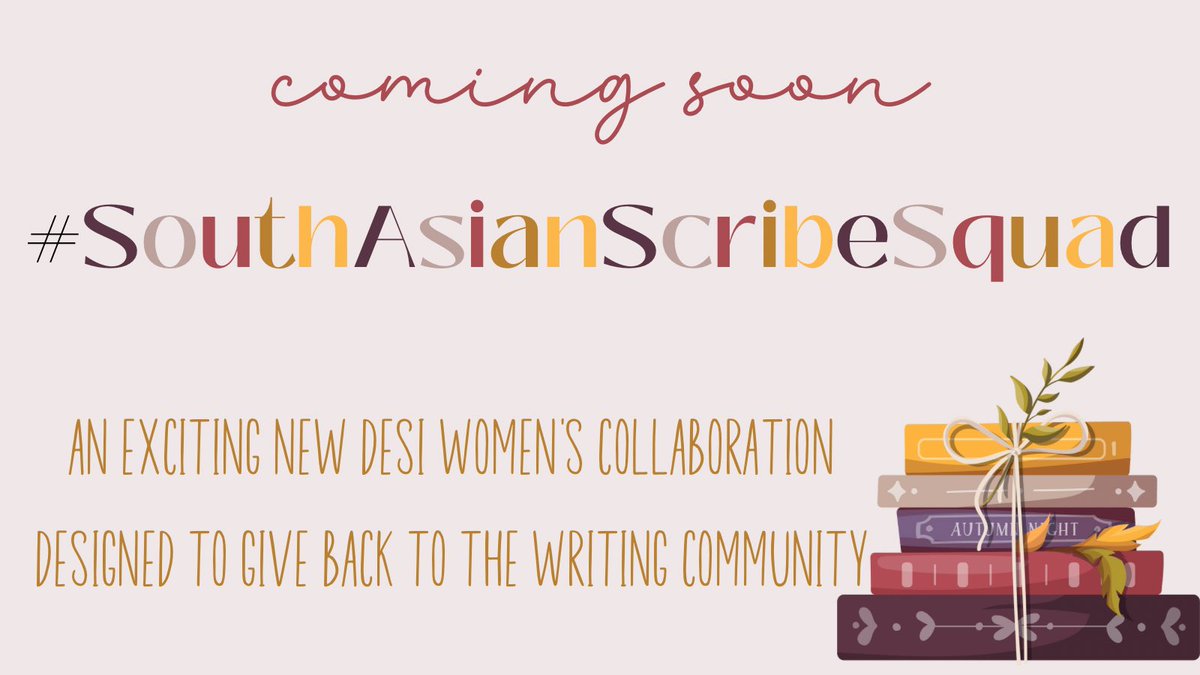 I am excited to announce a new initiative with some phenomenal writers of South Asian heritage: SASS!

Please spread the word to grow our new community of practice -- launching April 3!  

More details coming soon.

#SouthAsianScribeSquad #KidLit #WritingCommunity